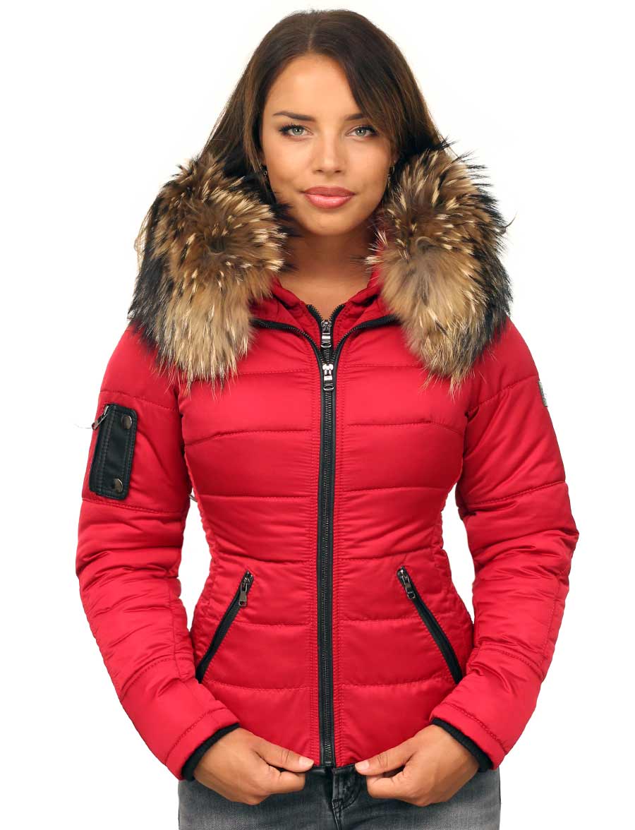 manteau-d'hiver-avec-col-fourrure-rouge-versano-shamila