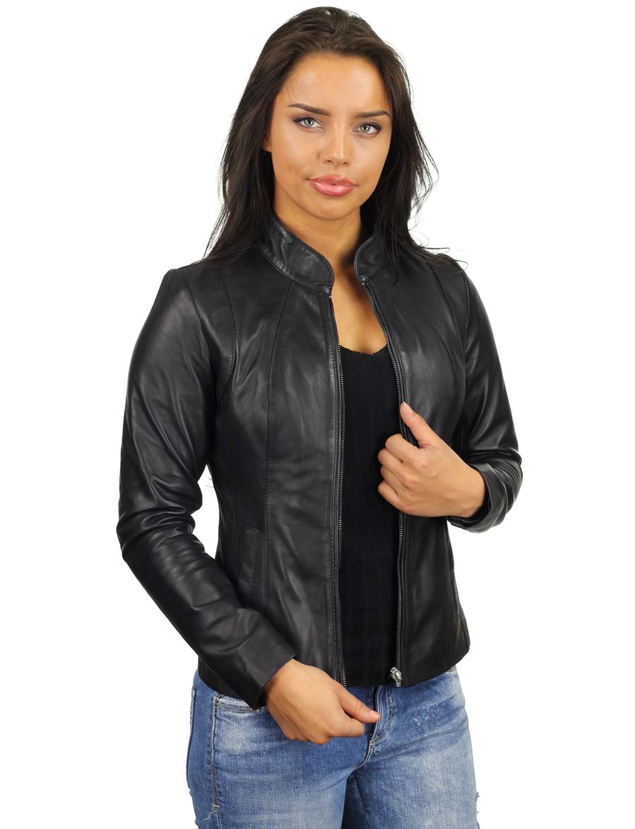 veste-en-cuir-noir-dames-versano-301-model4