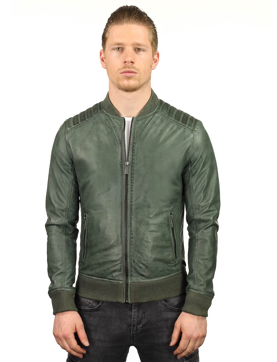 men's bomber jacket TR48 Versano green