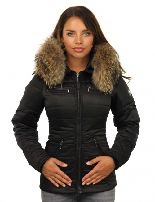 winter jacket ladies short black Rita Versano