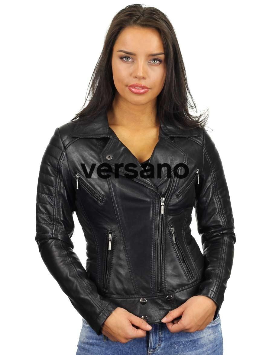 ladies-leather-jacket-black-336-versano-model2