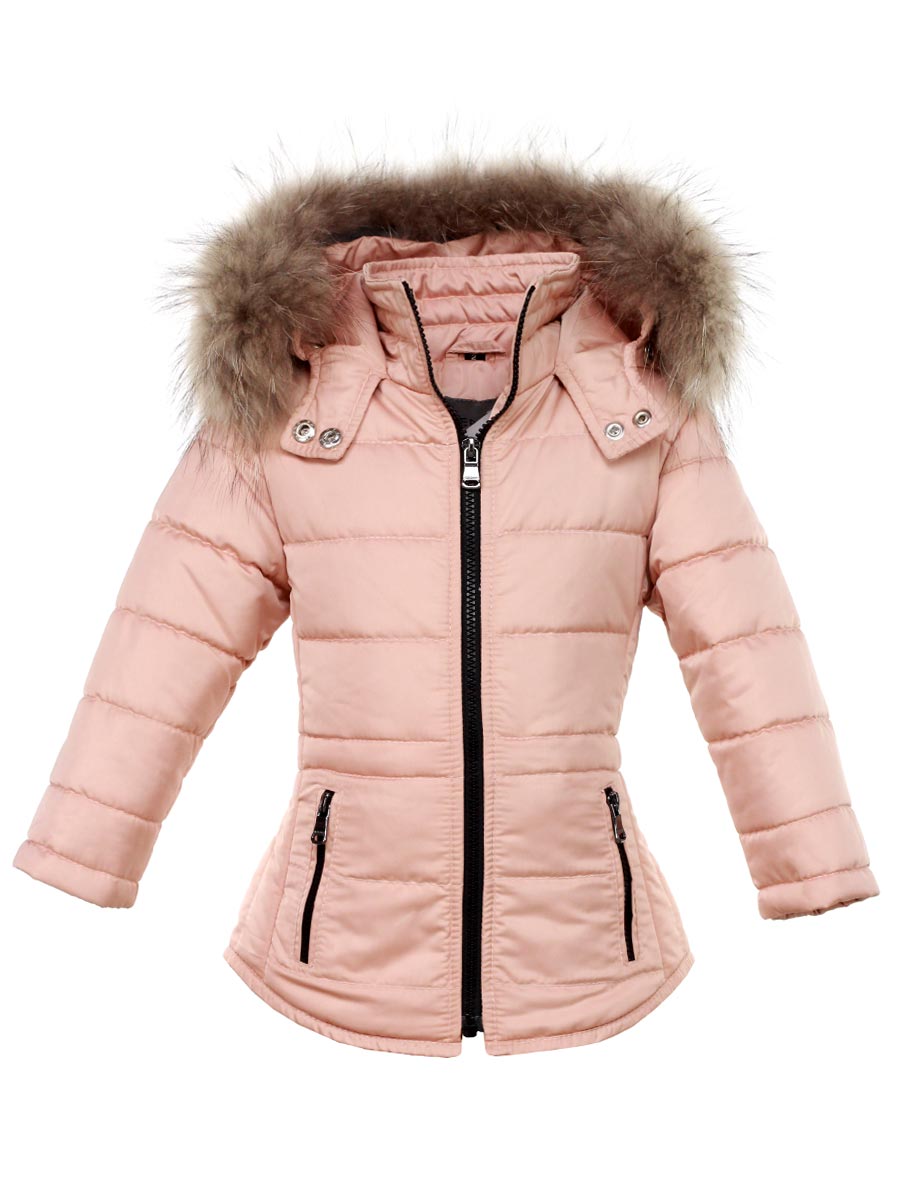 manteau-enfant-fille-avec-col en-fourrure-rose-genny-versano-front.jpg